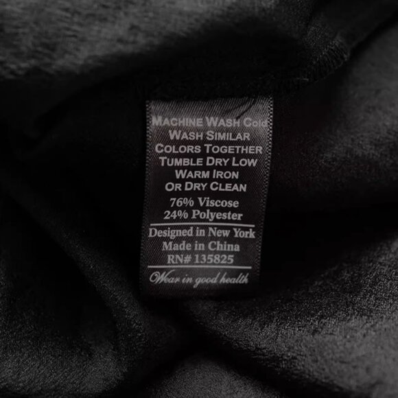 NEW No.6 Ilya Shirt - Black Noir Semi Sheer  Buttondown Retro - Picture 10 of 11